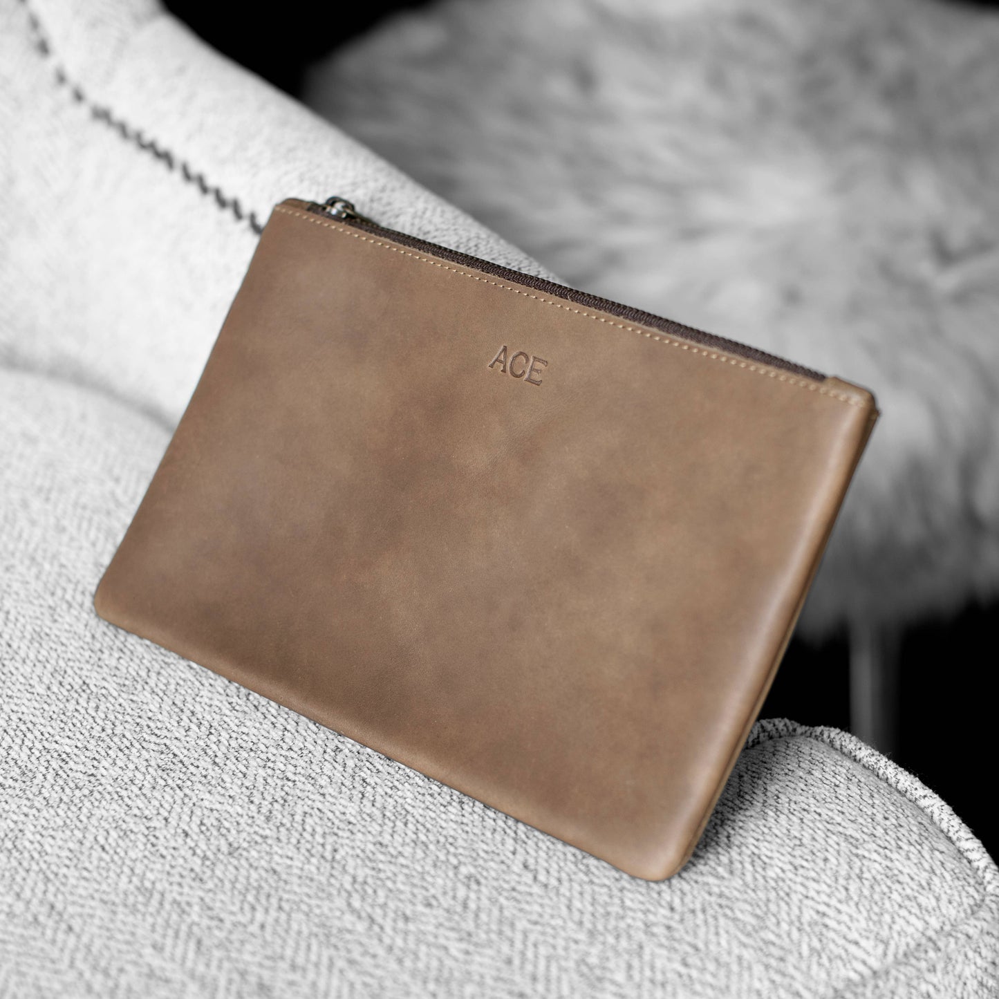 Leather Travel Pouch