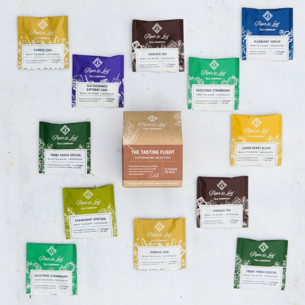 The Tea Tasting Flight | Caffeinated