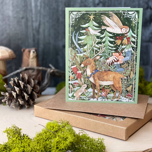 Woodland Christmas Boxed Card Set