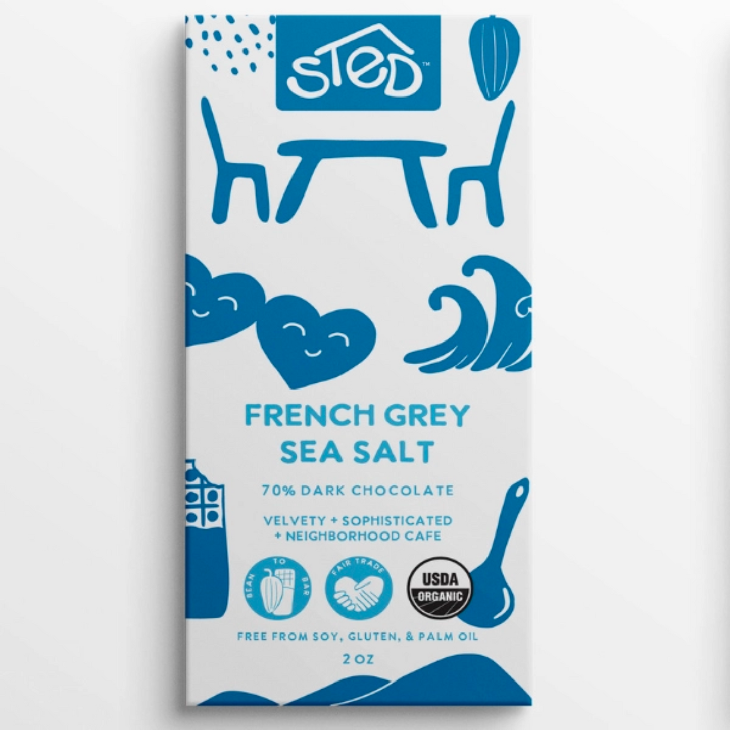 French Grey Sea Salt Bar