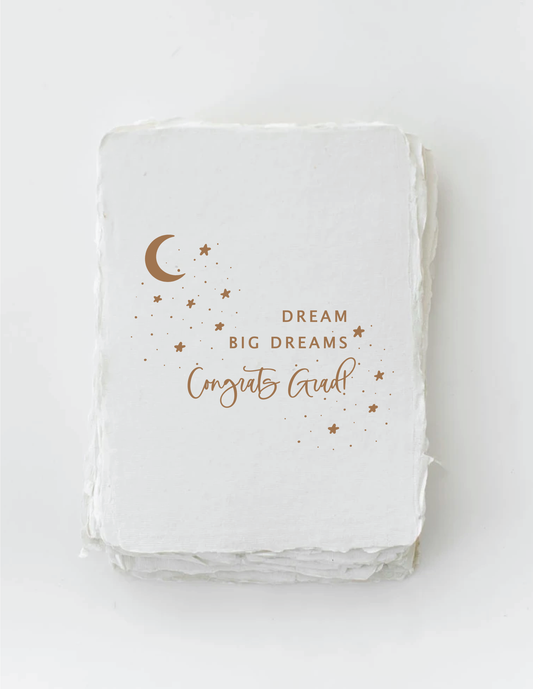 Dream Big Dreams Card