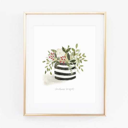 Christmas Bouquet Print