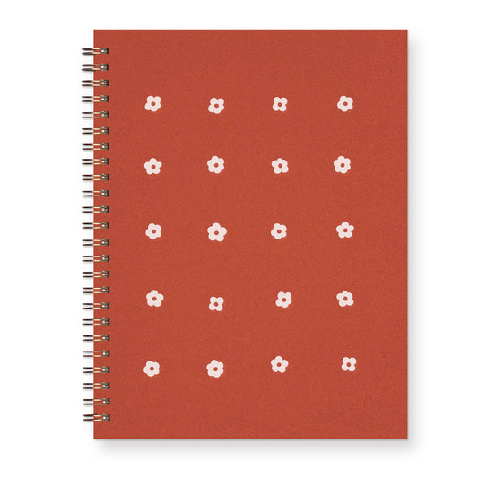 Flower Grid Notebook